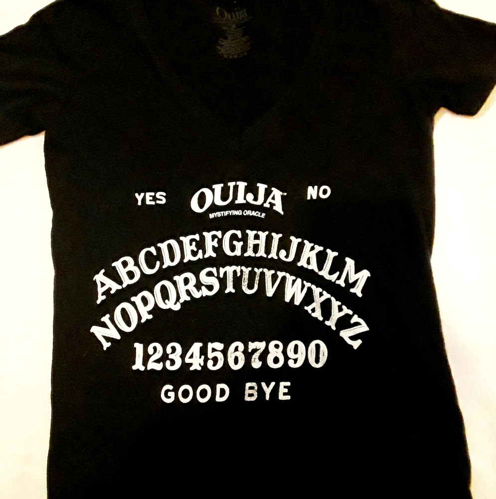 Ouija v neck womens top
